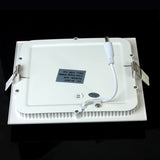 LED Recessed Ceiling Downlight Square Panel Light 3-25W Indoor LED Spot Down Light 12V 24V with Adapter