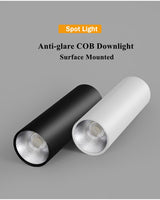 Long Tube Led Downlight Ceiling Downlight Surface Mounted Spot Led 5W Length 75mm 200mm 300mm Ceiling Lamp For Home Store Office