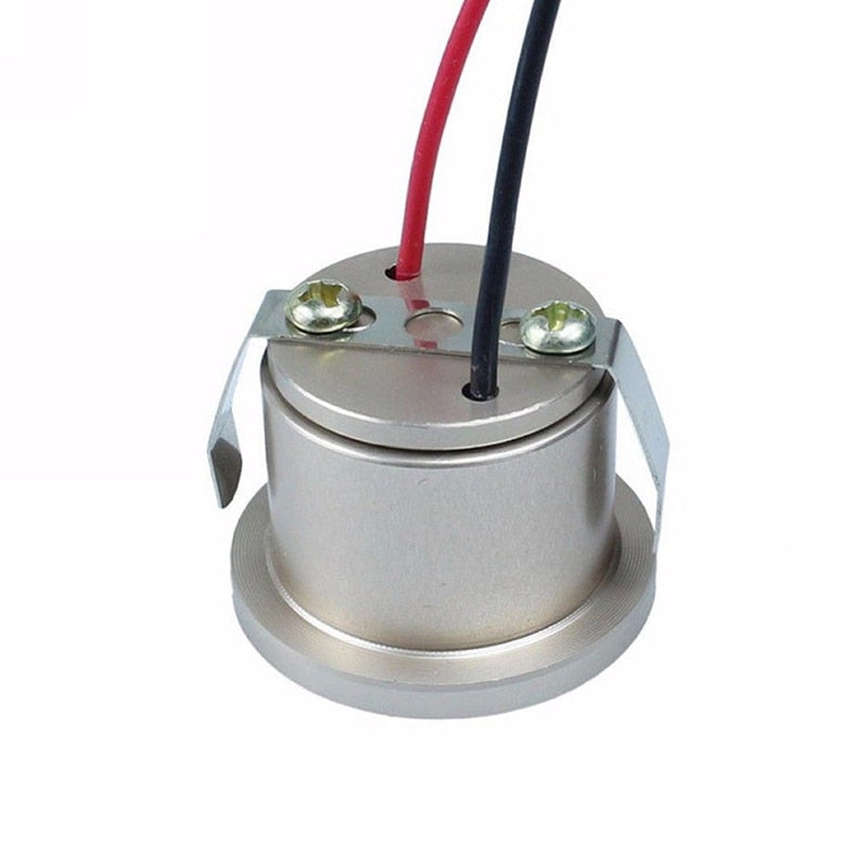 New 1W /3W LED White/Warm White AC 85-265V Mini Surface Mounted Light Led Downlight Jewelry Cabinet Lamp LED Mini Spotlight Lamp