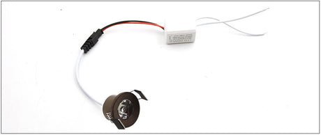  LED Recessed Ceiling Spot Light Wooden Frame Mini Downlights 1.5W 27mm Cut Hole Size 100lm 110V-220V Under Cabinet Lamp