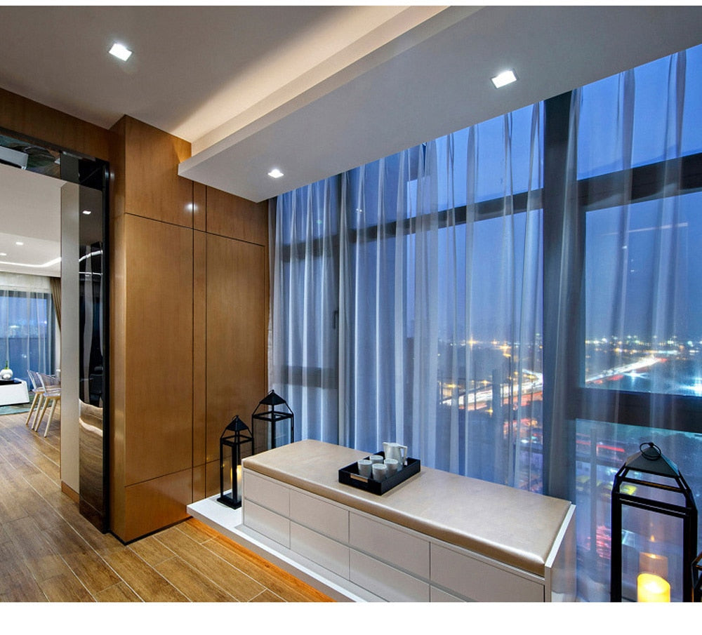 T-SUN Ultra-thin 220V LED Downlight 6W/8W/15W/20W LED Ceiling Recessed Lamp Panel Light Surface Ceiling Downlight Ceiling Lamp