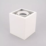 LED 10w 12W 15w Surface Mounted GU10 BULB Dimmable LED Ceiling Lamps Spot Light square Rotation LED Downlights AC85-265V