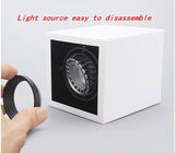 LED 10w 12W 15w Surface Mounted GU10 BULB Dimmable LED Ceiling Lamps Spot Light square Rotation LED Downlights AC85-265V