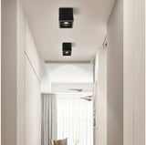 LED 10w 12W 15w Surface Mounted GU10 BULB Dimmable LED Ceiling Lamps Spot Light square Rotation LED Downlights AC85-265V