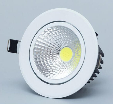 Super bright recessed Dimmable LED COB Downlights 5W 7W 9W 12W 15W 18W LED Spot lights AC85-265V LED decoration Ceiling Lamp