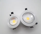 Super bright recessed Dimmable LED COB Downlights 5W 7W 9W 12W 15W 18W LED Spot lights AC85-265V LED decoration Ceiling Lamp