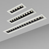 No Flickering Modern LED Recessed Downlight 20W 10W line lamp 85-265V LED Ceiling Spot Light indoor Background lights