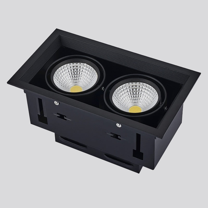 Dimmable Recessed COB LED Downlights 10W 20W LED Ceiling Spot Lights AC85-265V LED Ceiling Lamps Warm/Cold White Indoor Lighting