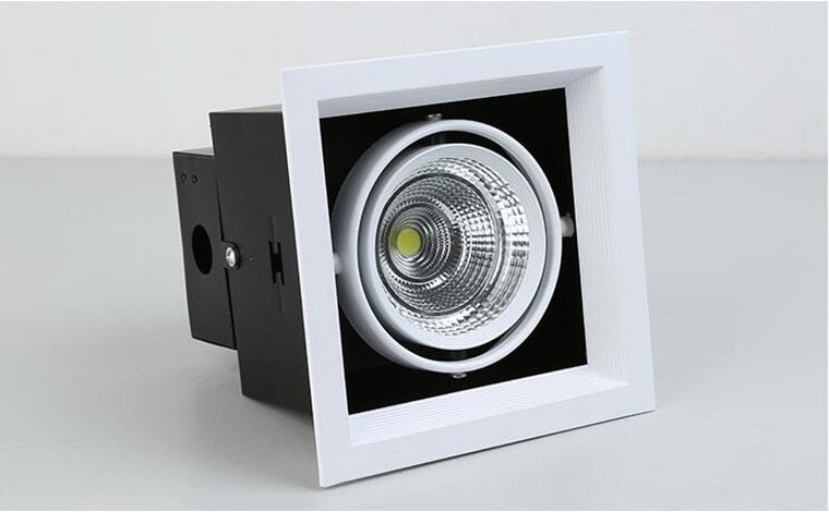 Dimmable Recessed COB LED Downlights 10W 20W LED Ceiling Spot Lights AC85-265V LED Ceiling Lamps Warm/Cold White Indoor Lighting