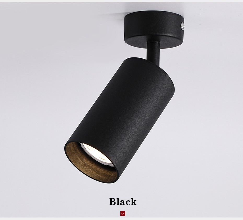 Led Downlights Surface Mounted GU10 Led Bulb Replaceable Led Spot lights Living room 110/220V Spot Led Light Fixture