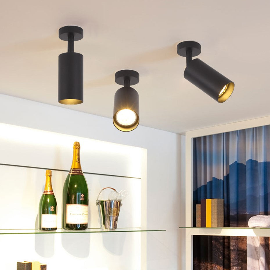 Led Downlights Surface Mounted GU10 Led Bulb Replaceable Led Spot lights Living room 110/220V Spot Led Light Fixture