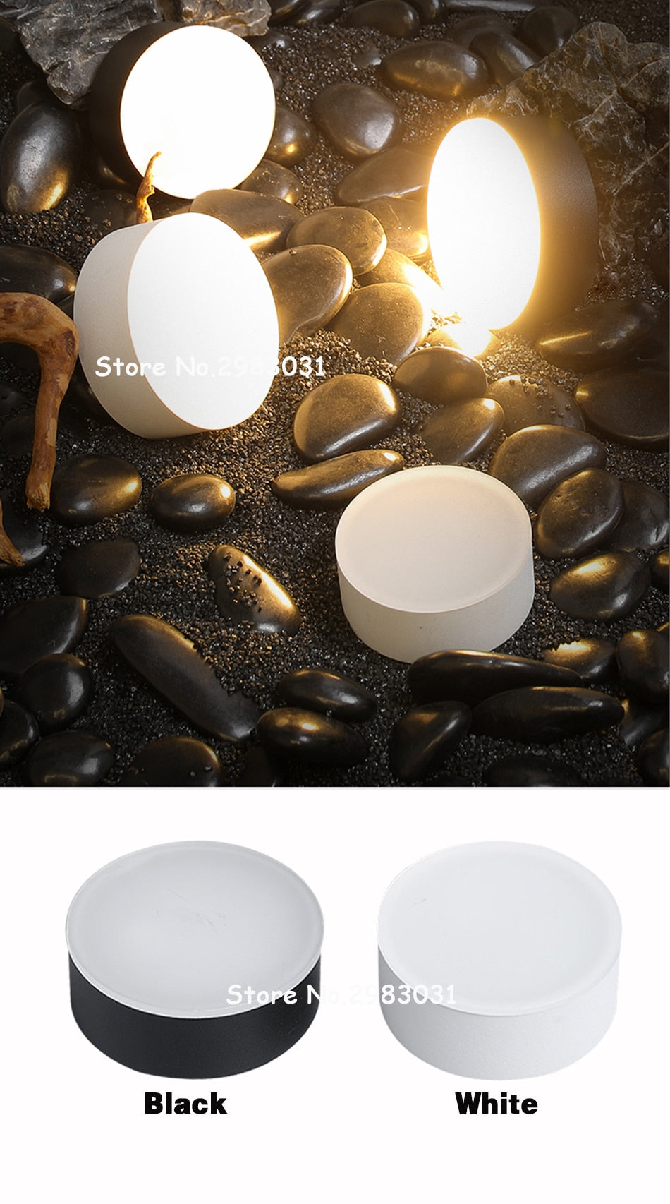 Surface Mounted Led Downlight 220V Led Spot Lights 3W 5W 7W 9W Round Downlights Down Lights Lighting Fixture for Home