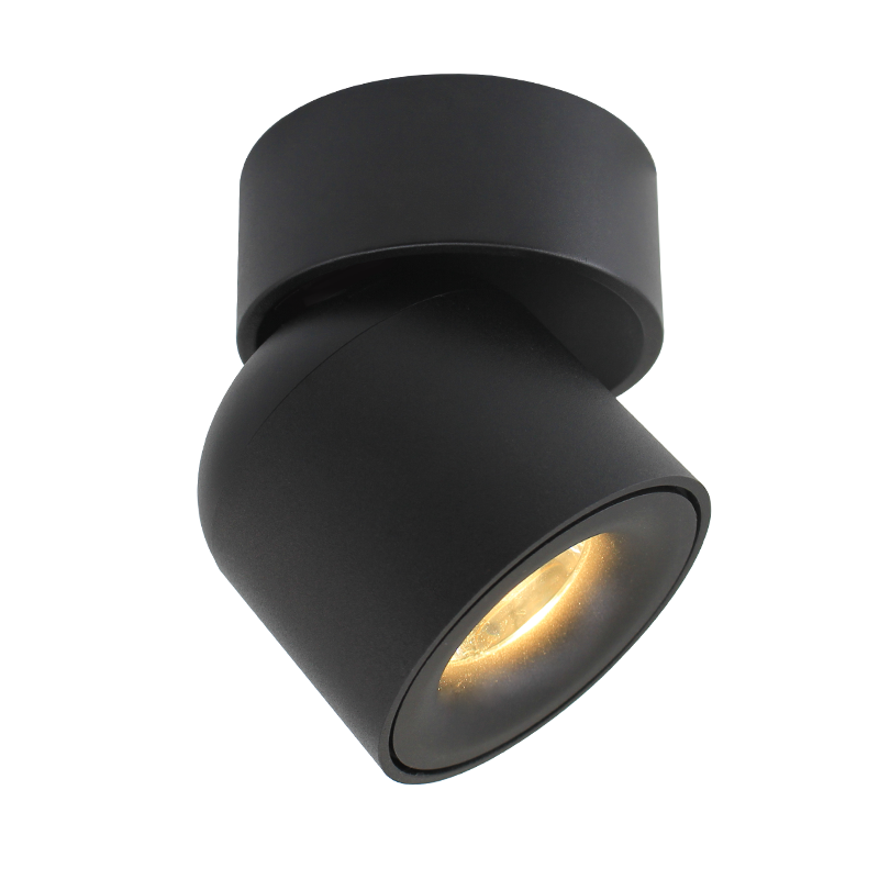 Aisilan Led Downlight Surface Mounted Ceiling Dimmable Spot Light Adjustable 90 Degrees Lighting CRI 93  AC 90-260V