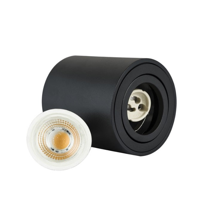 Dimmable COB Downlights Surface Mounted LED Ceiling Lamp 7W 10W GU10 Spot Light Lamp For Kitchen Balcony Home Lighting