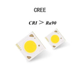 Dimmable Recessed Strip LED Ceiling Lights 10W 20W 30W COB Downlight AC220V LED Strip Lamp Lndoor Lighting TV Background