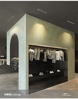 Dimmable Recessed Strip LED Ceiling Lights 10W 20W 30W COB Downlight AC220V LED Strip Lamp Lndoor Lighting TV Background