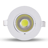 QLTEG LED downlight light COB Ceiling Spot Light 3w 5w 7w 12w AC85-265V ceiling recessed Lights LED decoration Indoor Lighting