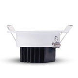 QLTEG LED downlight light COB Ceiling Spot Light 3w 5w 7w 12w AC85-265V ceiling recessed Lights LED decoration Indoor Lighting