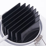 QLTEG LED downlight light COB Ceiling Spot Light 3w 5w 7w 12w AC85-265V ceiling recessed Lights LED decoration Indoor Lighting