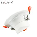 LEDIARY SMD LED Downlights 5W 7W 12W 15W 20W 110V-240V White Ceiling Spot Lamp 75mm Cut Hole No Flicker Lighting Fixtures