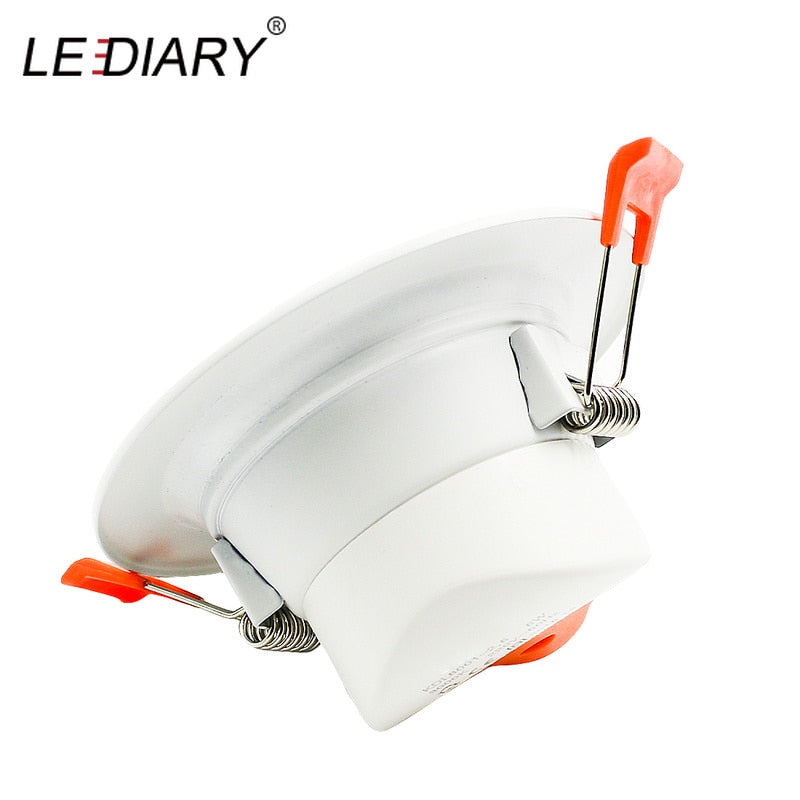 LEDIARY SMD LED Downlights 5W 7W 12W 15W 20W 110V-240V White Ceiling Spot Lamp 75mm Cut Hole No Flicker Lighting Fixtures
