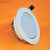 Round Dimmable LED Downlight Recessed LED Ceiling Lamps AC90-260V 5W/7W/9W/12W/15W/18W COB Background Light Indoor Lighting