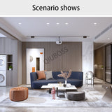 Round Dimmable LED Downlight Recessed LED Ceiling Lamps AC90-260V 5W/7W/9W/12W/15W/18W COB Background Light Indoor Lighting