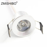 LED Downlights Mini Silvery Spot 3W 27mm Cut Hole Cold/Warm/Nature white 110V-220V LED Recessed Ceiling Lamp Spot