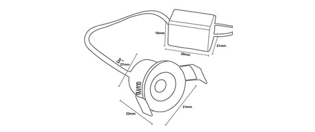 LED Downlights Mini Silvery Spot 3W 27mm Cut Hole Cold/Warm/Nature white 110V-220V LED Recessed Ceiling Lamp Spot