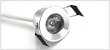 LED Downlights Mini Silvery Spot 3W 27mm Cut Hole Cold/Warm/Nature white 110V-220V LED Recessed Ceiling Lamp Spot