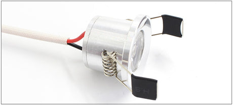 LED Downlights Mini Silvery Spot 3W 27mm Cut Hole Cold/Warm/Nature white 110V-220V LED Recessed Ceiling Lamp Spot