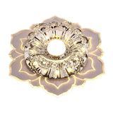 Modern LED Lights Flower-shaped Crystal Spotlights Downlights Embedded Ceiling Creative Corridor Living Room Bedroom