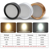 Led Ceiling Light Surface Mounted Ultra Thin Down Lights Led Spot Lamp 3W 5W Living Room Bedroom Kitchen Hotel Store Lighting