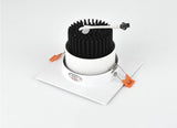 Dimmable AC85-265V Square  Recessed COB LED Downlights 7W 9W 12W LED Ceiling Spot Lights  LED Ceiling Lamps Indoor Lighting
