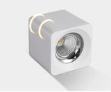 Square Dimmable COB LED Downlights 7W 9W 12W LED Ceiling Spot lights AC85~265V LED Ceiling Lamps Warm/Cold White Indoor Lighting