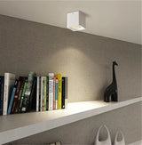 Square Dimmable COB LED Downlights 7W 9W 12W LED Ceiling Spot lights AC85~265V LED Ceiling Lamps Warm/Cold White Indoor Lighting