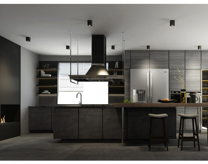 Square Dimmable COB LED Downlights 7W 9W 12W LED Ceiling Spot lights AC85~265V LED Ceiling Lamps Warm/Cold White Indoor Lighting