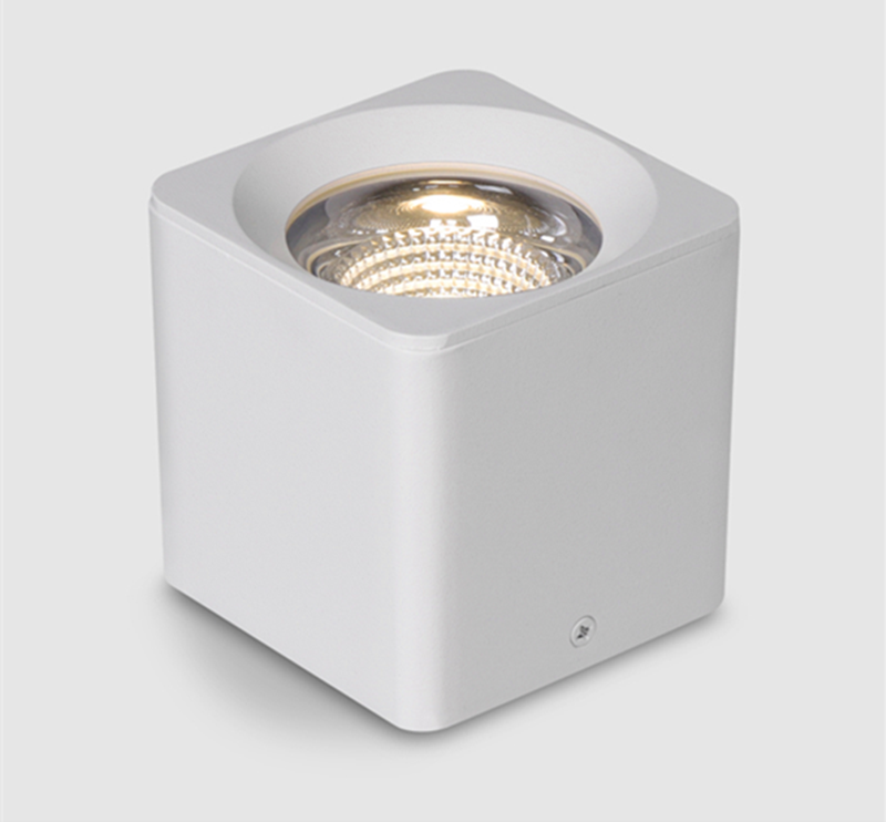 Square Dimmable COB LED Downlights 7W 9W 12W LED Ceiling Spot lights AC85~265V LED Ceiling Lamps Warm/Cold White Indoor Lighting