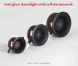 Ultra Thin Anti Glare Spot light 12W 9W 7W 5W ceiling lamp Recessed led light 2020 NEW LED Downlight for living room aisle light