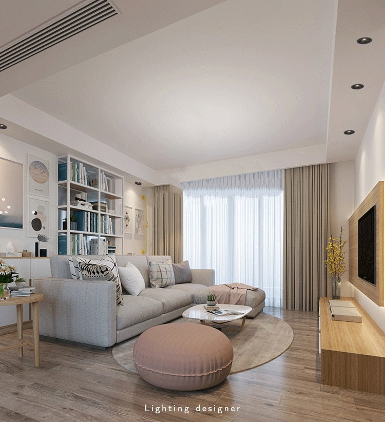 Ultra Thin Anti Glare Spot light 12W 9W 7W 5W ceiling lamp Recessed led light 2020 NEW LED Downlight for living room aisle light