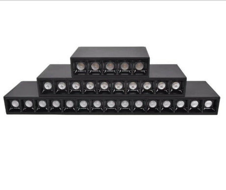 Dimmable LED Downlight Spot Light 20W 30W 40W line light bar creative linear long strip living room corridor light Recessed