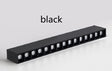 Dimmable LED Downlight Spot Light 20W 30W 40W line light bar creative linear long strip living room corridor light Recessed