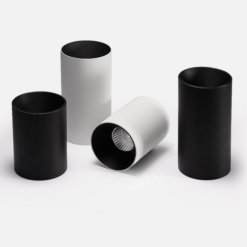 Round Dimmable Surface Mounted LED Downlights 7W 9W 12W 15W COB LED Ceiling Spot Lights AC110-220V LED Lamp Indoor Lighting