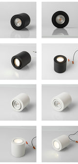 LED Downlight GU10 Led downlights with indoor spot light 5W high lumen led down light lamp rotatable degree