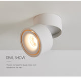 Tinlaibor Dimmable 9W LED Ceiling Rail lamp Household Nordic MainLiving room Bedroom Foyer Porch Aisle Spotlight Downlight