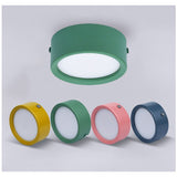 Surface Mounted LED downlight 5W 7W 12W Ceiling Lamps Ultra Thin Driverless cob led spot lights 220V Ceiling Fixtures Lighting