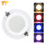 LED Downlight 5W 7W 9W 12W 15W 3W Light Guide Round Recessed Lamp White Blue Red Purple 3color Bedroom Living Room Indoor