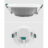Recessed Ceiling Light 6/9/12/15W AC/DC 12V 24V 36V LED Panel Downlights 3000K 6000K Low Voltage for RV Camper Van Trailer Boat