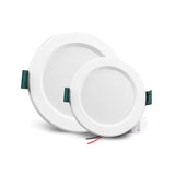 Recessed Ceiling Light 6/9/12/15W AC/DC 12V 24V 36V LED Panel Downlights 3000K 6000K Low Voltage for RV Camper Van Trailer Boat