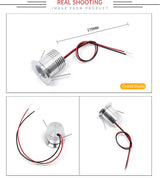 Built-in mini LED spotlight IP65 waterproof DC12V indoor bathroom ceiling kitchen 3W cabinet embedded focus 24V small downlight